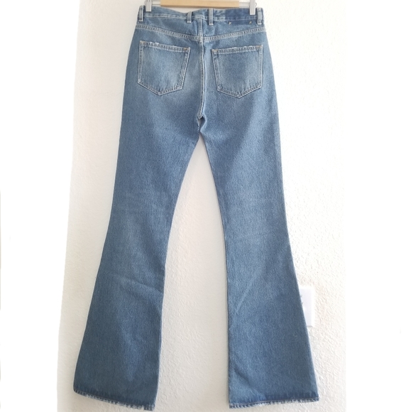 Golden Goose Karen Bootcut High Rise Jeans Size 28 Mid Wash Blue - Picture 2 of 9
